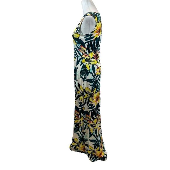 Ladies LulaRoe Dani Dress in Tropical Floral Print Maxi‎ Length Size Small - Picture 4 of 8